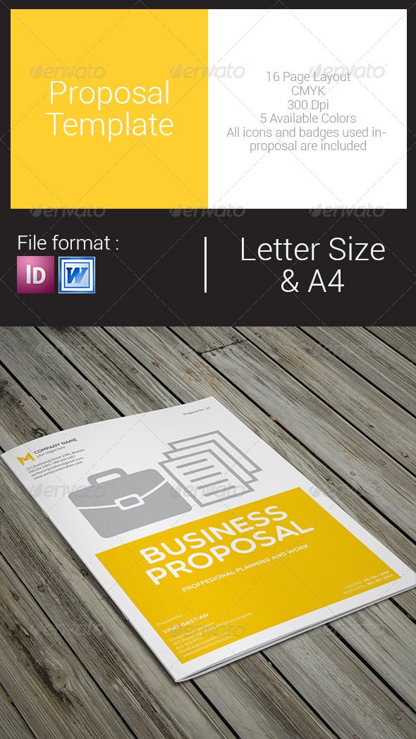 Simple business proposal template