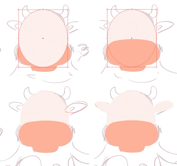 Om! How to Create a Meditating Cartoon Cow in Adobe Illustrator