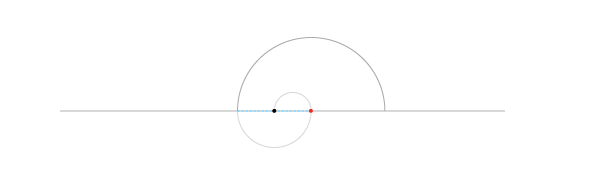 Regular spiral step 3