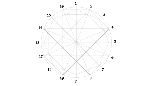 Rosette window step 10