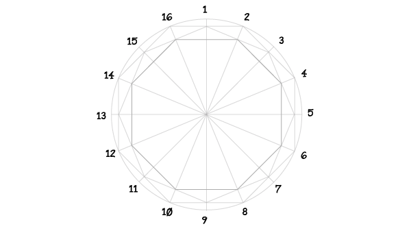 Rosette window step 8