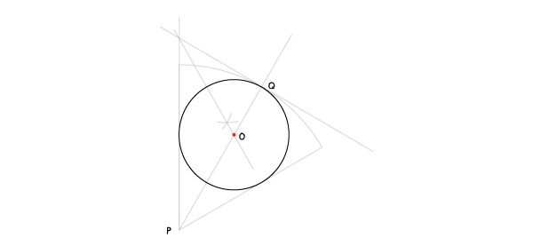 Circle in a sector step 11