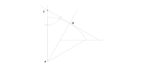 Circle in a sector step 8