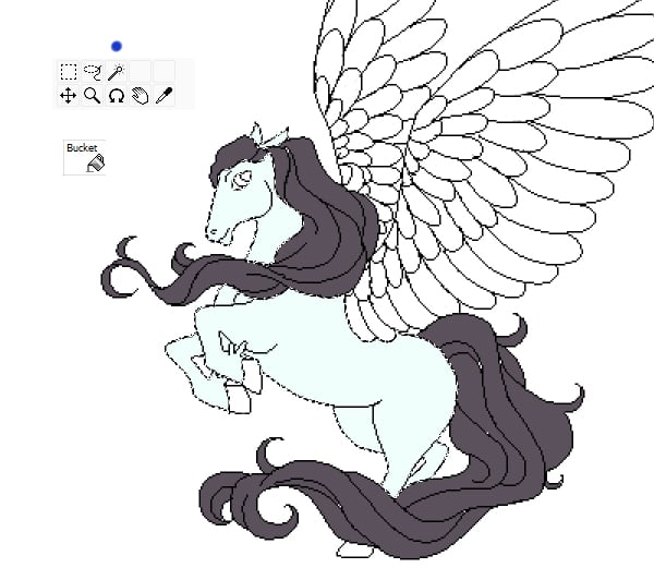 Filling with basic colors