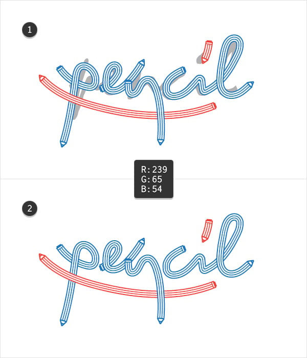 text effect