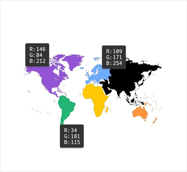 continents