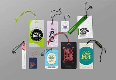 45 Stylish Clothing Tag Mockups (Ready to Download)