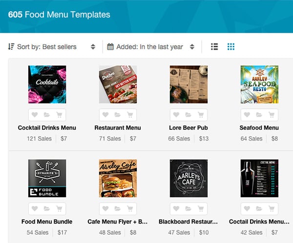 Restaurant Menu Templates