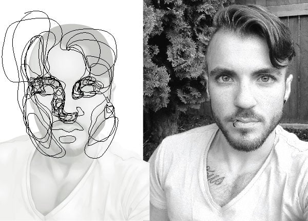 Comparing the shading