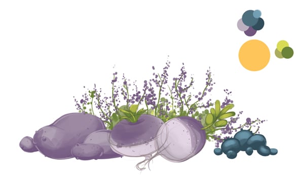 Heather leaves