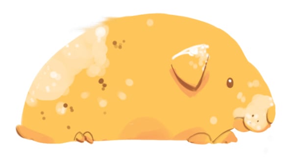 Guinea Pig Brown Details