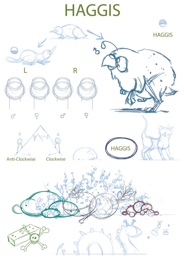 Haggis Rough Layout A