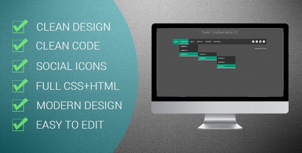 Wie erstellt man ein Dropdown-Navigationsmenü mit HTML5, CSS3 und