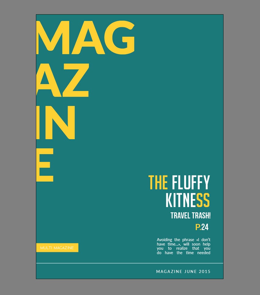 How to Make a Magazine: From a Creative InDesign Template | Envato Tuts+