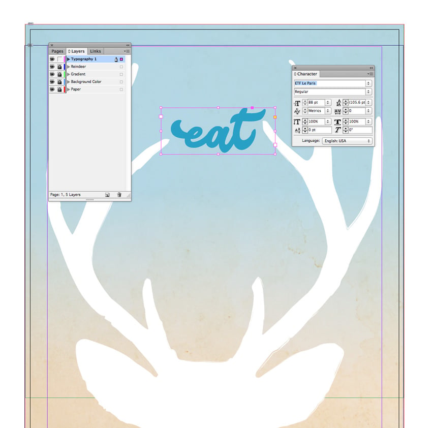 eat text frame