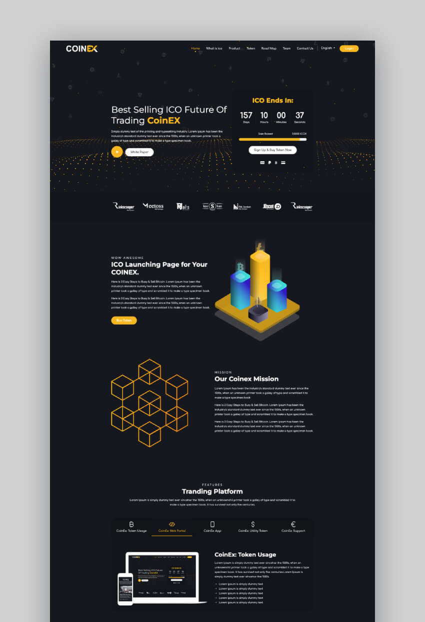 15 Best Bitcoin and Crypto HTML Templates 2025 | Envato Tuts+