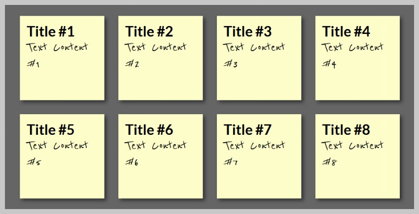 Create a Sticky Note Effect in 5 Easy Steps With CSS3 and HTML5 ...
