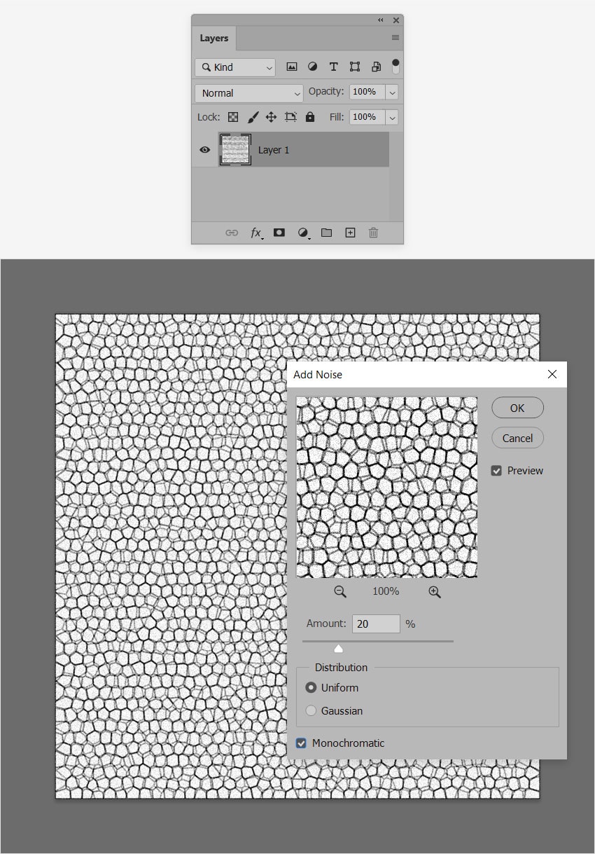 add noise