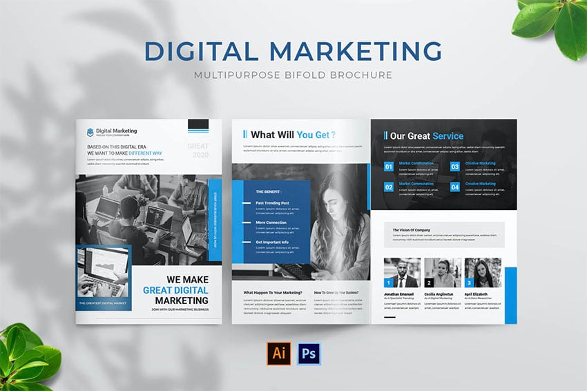 Las 42 mejores plantillas de folletos digitales (para InDesign, Word ...