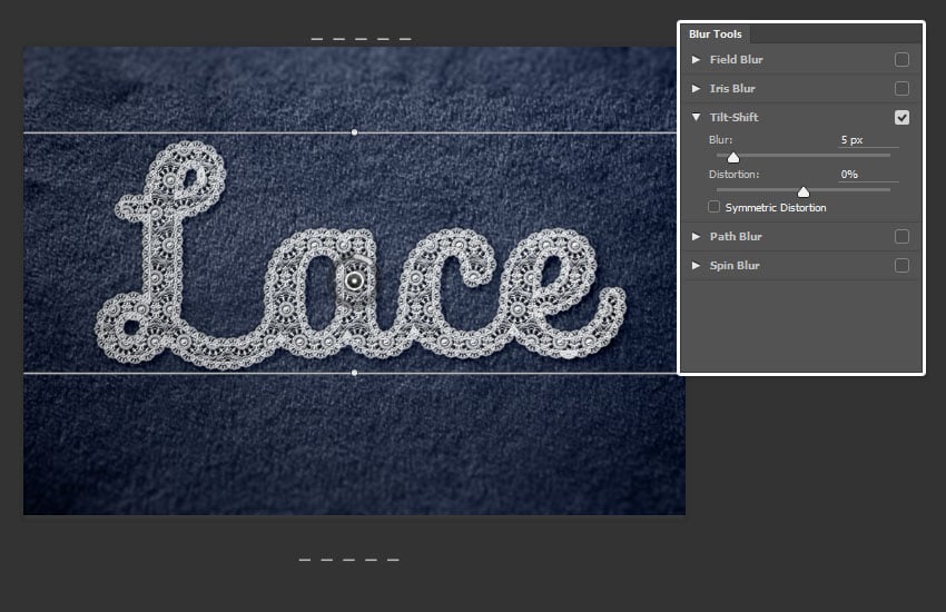 How to Create a Realistic Lace Text Effect in Adobe