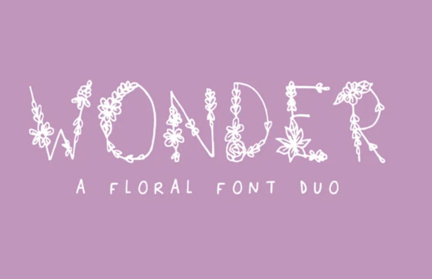 Best Flower Fonts (Must Have Floral Fonts for Spring) | Envato Tuts+