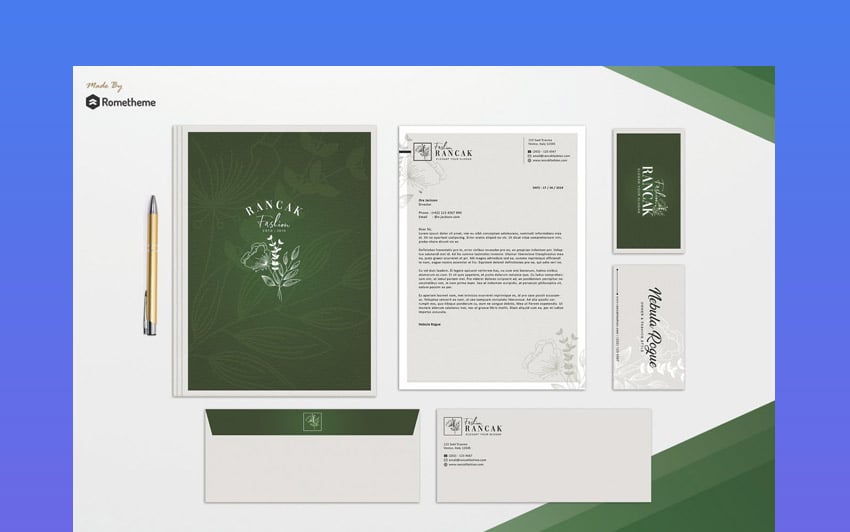 Free Elegant Business Stationery Templates - Printable Sets | Envato Tuts+