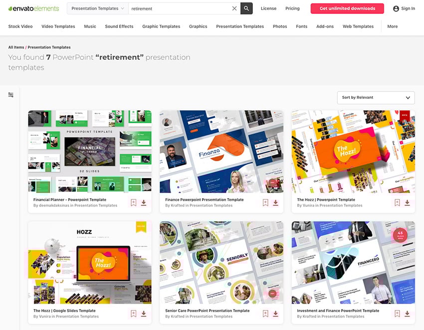 18+ Best Retirement Slideshow PowerPoint Background Templates for 2025 ...