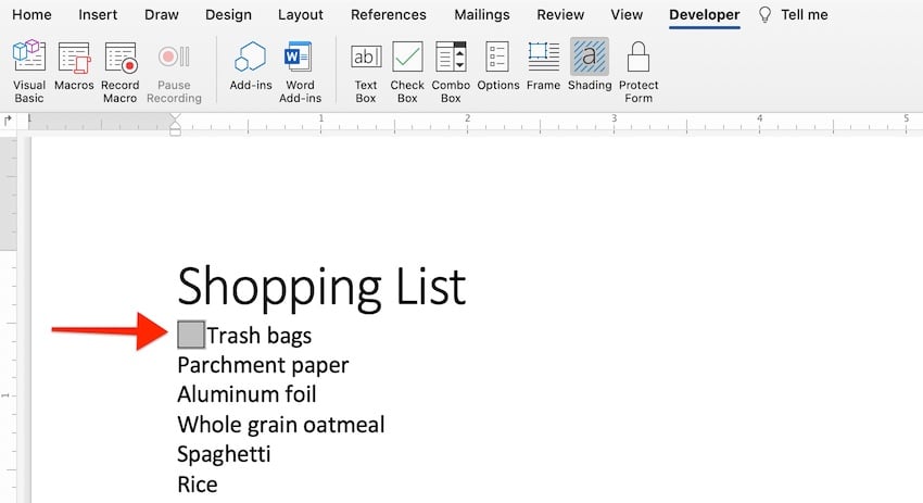 Quickly Make Checklists With Check Boxes in Microsoft Word | Envato Tuts+