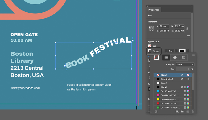 How to Create Type on a Path in InDesign | Envato Tuts+