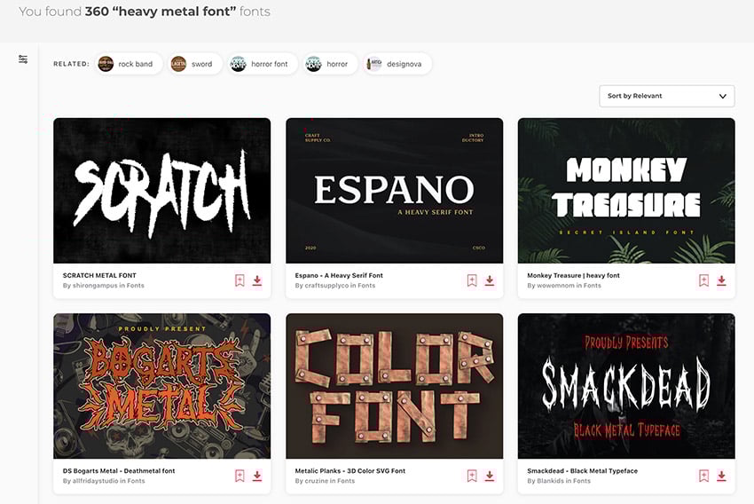 Las 29 Mejores Letras Metaleras (Tipografía Gótica) | Envato Tuts+