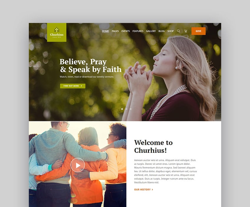 20+ Best WordPress Church Templates 2025 (Free & Premium) Envato Tuts+