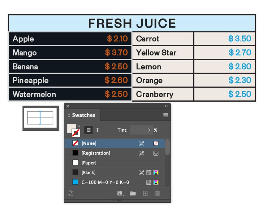 How to Make Tables With Rounded Corners in InDesign | Envato Tuts+
