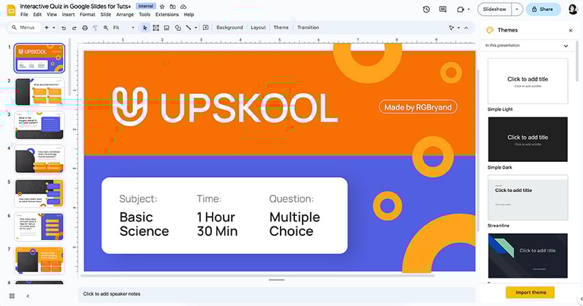 How to Create Interactive Google Slides Games with Templates | Envato Tuts+