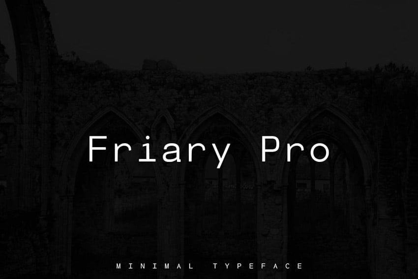Friary Pro Typeface