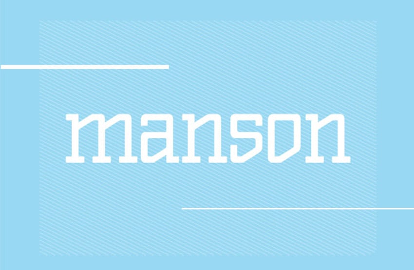 Manson Font Family 