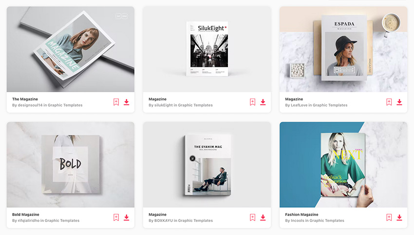 50+ Magazine Templates With Creative Print Layout Designs