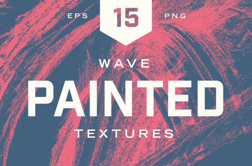 painted wave textures by envato elements