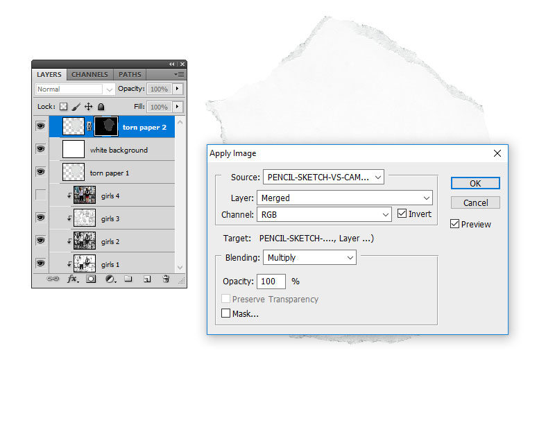 Apply Image in Photoshop