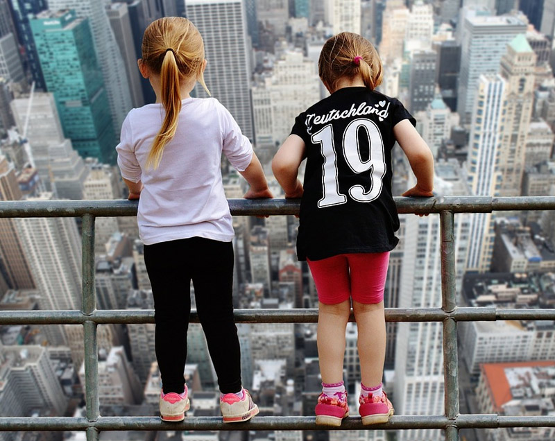 Girls stock image