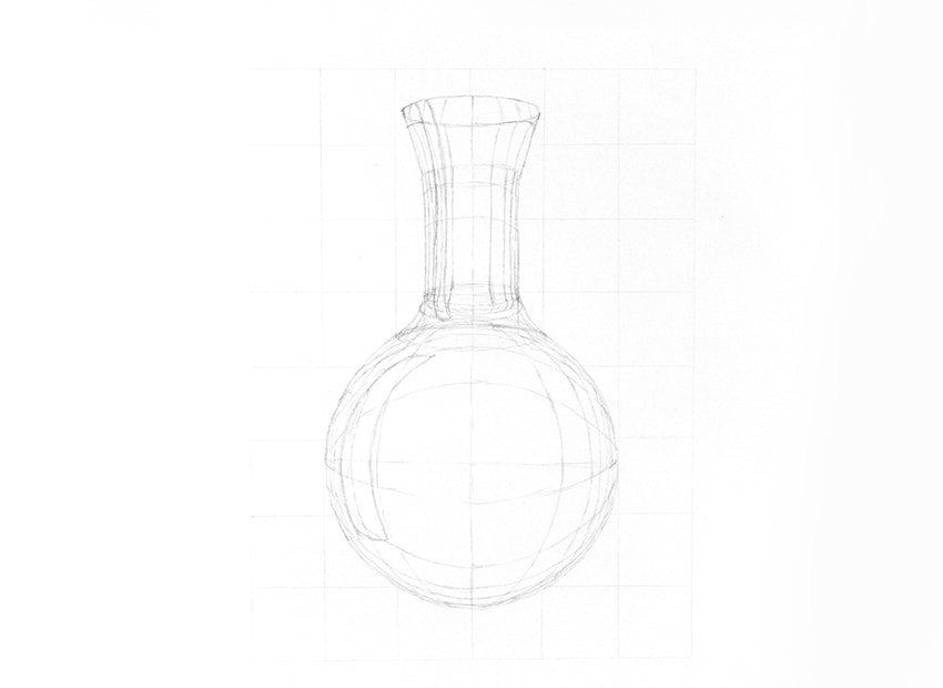 how to draw reflections on glass