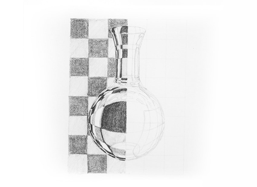 how to make glass look real