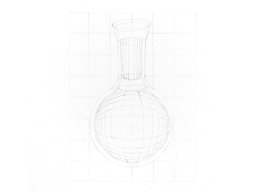 how to draw a bottleneck