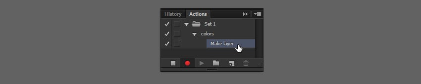 new action added