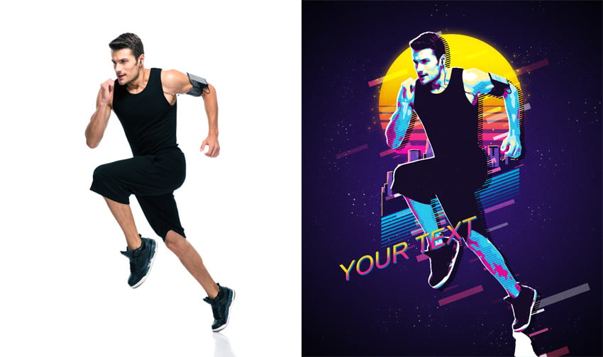 restro photoshop action
