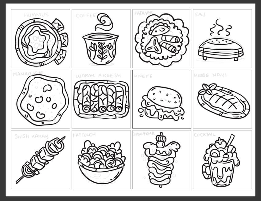 sketch trace linework