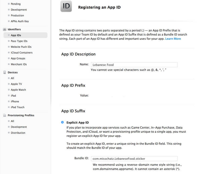 apple developer account app