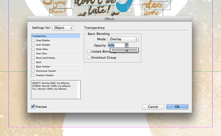 overlay
