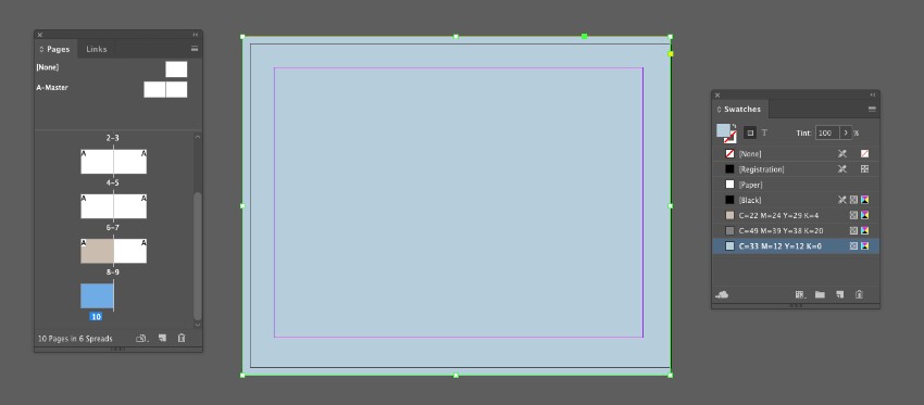 blue rectangle