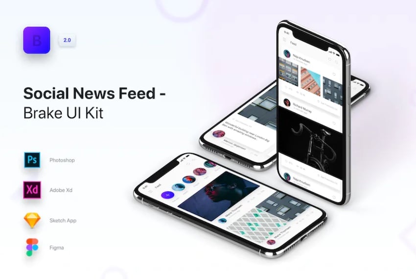 15+ Figma Social Media App UI Kits for Engaging Social Network Designs ...