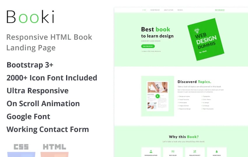 10+ Best Ebook HTML Website Templates for 2025 | Envato Tuts+